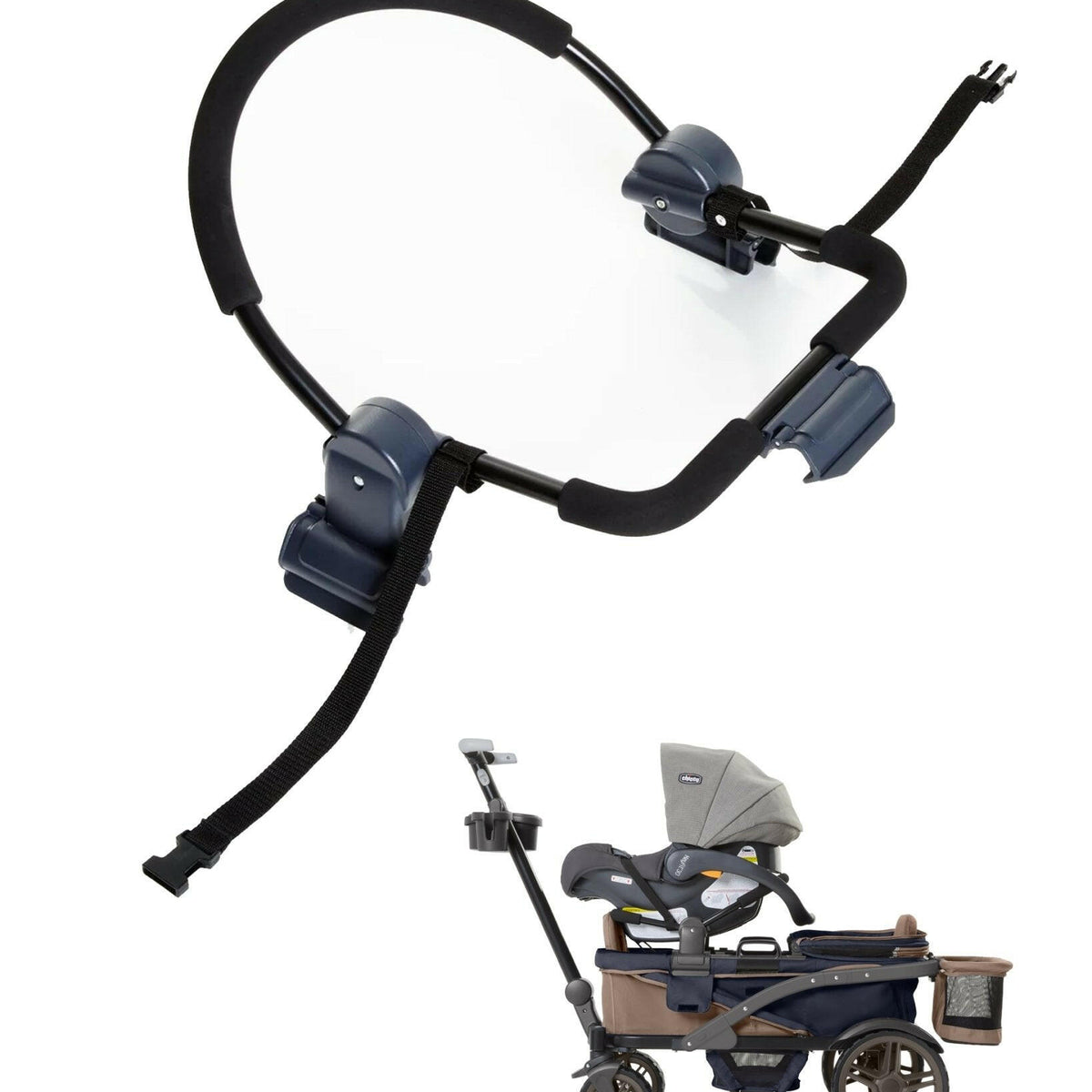 stroller wagon compatible with chicco keyfit 35 Infant Car Seat Adapter for Anthem4 Wagon