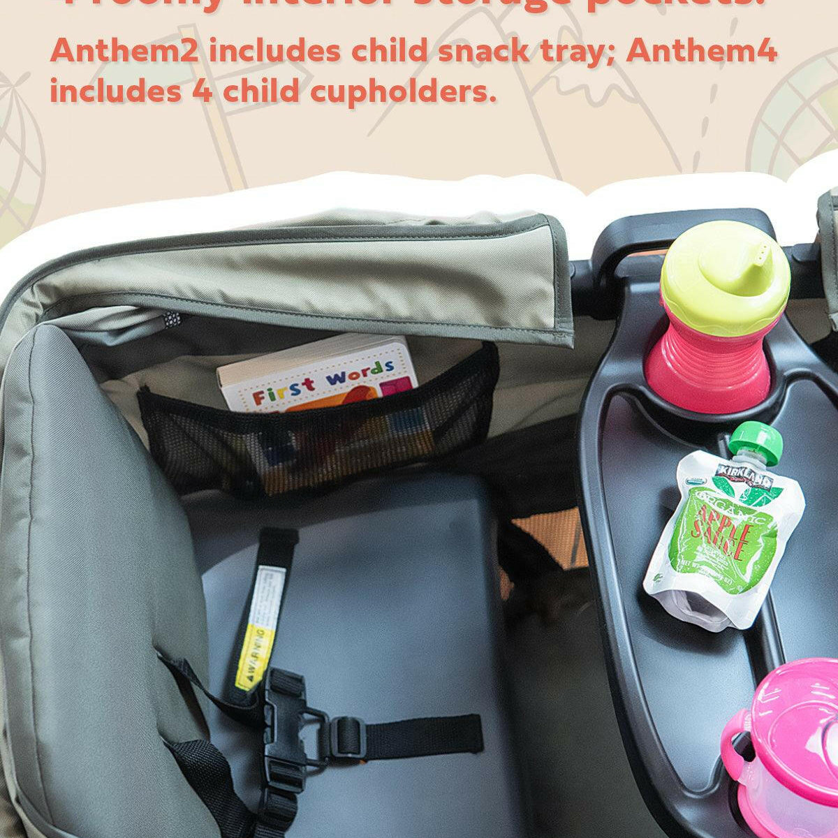 The Adventure Bundle: Anthem All-Terrain Stroller Wagon - Gladly Family