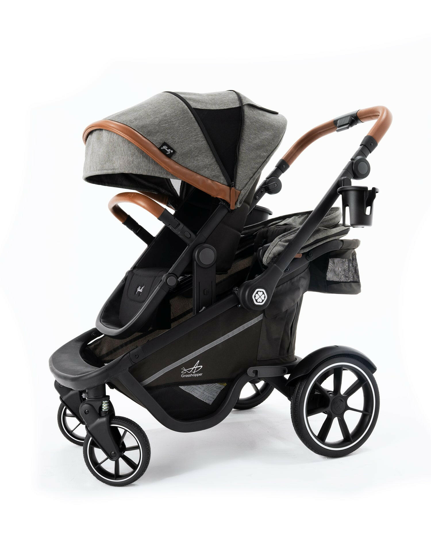 cybex onyx stroller review Grasshopper 8-in-1 Single to Double Stroller Cobblestone