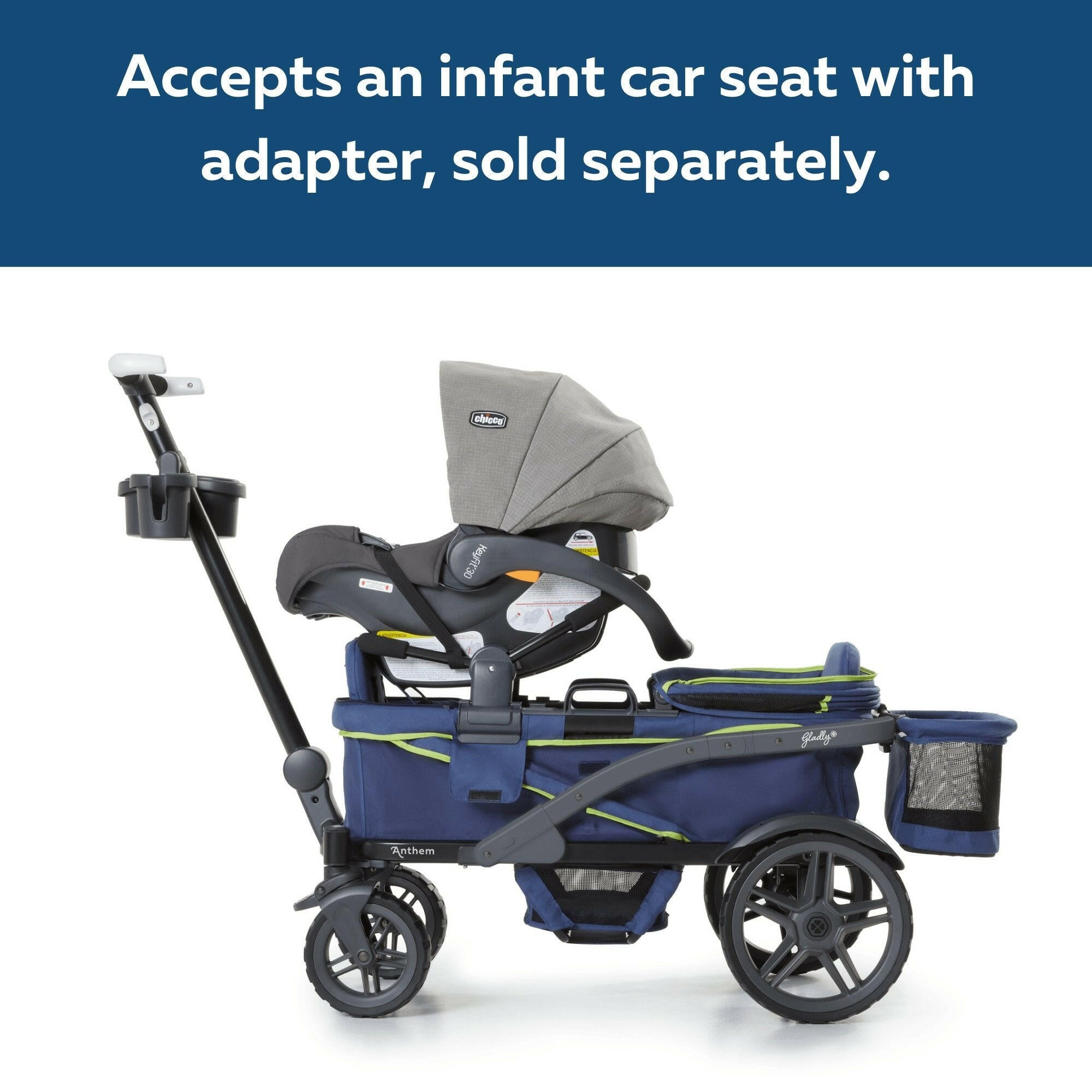 Anthem2™ 2-Seater All-Terrain Wagon Stroller - Gladly Family