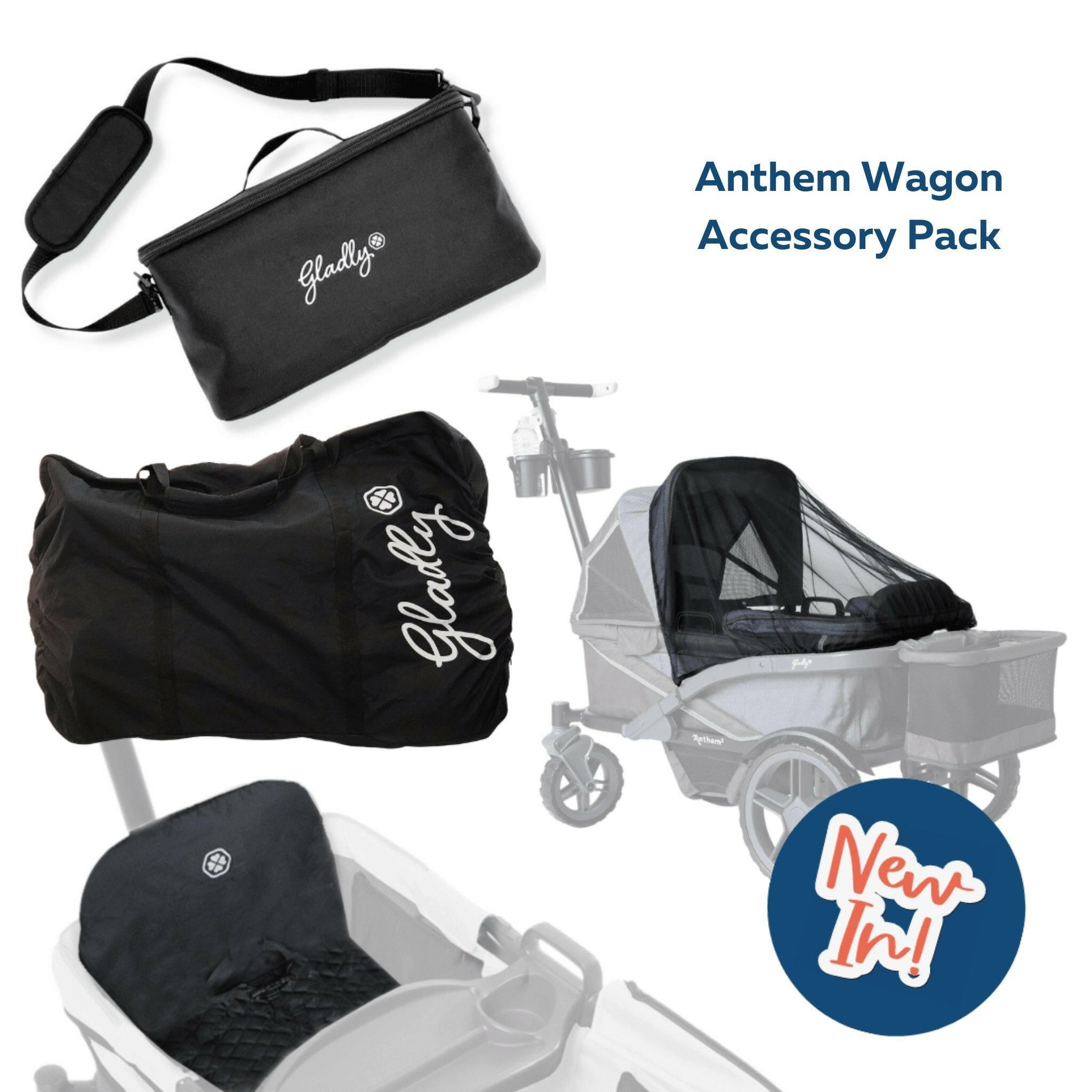 wagon stroller accessories 5-point Anthem2 All-Terrain Stroller Wagon Accessories Set