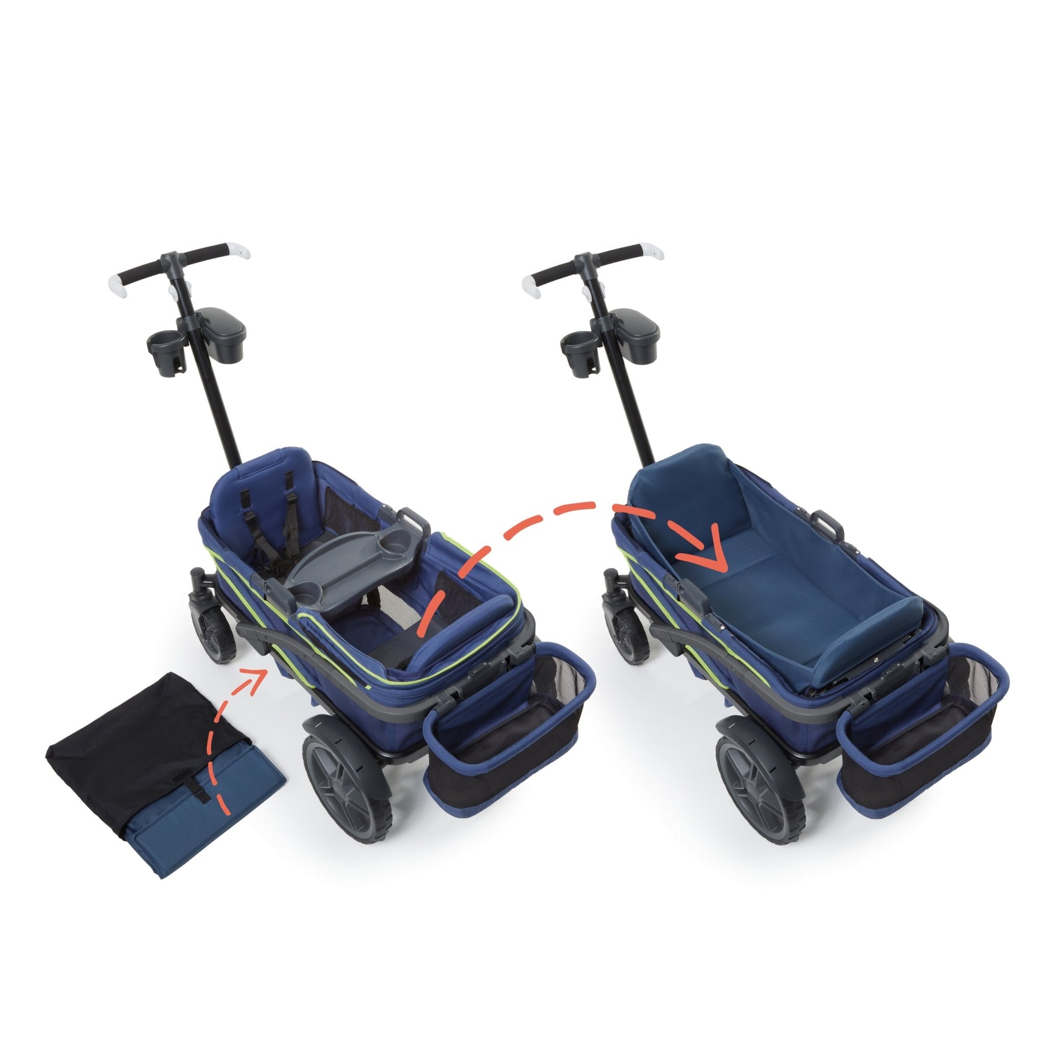 Anthem2 Stroller Wagon + Infant Car Seat Adapter Bundle - Gladly Family