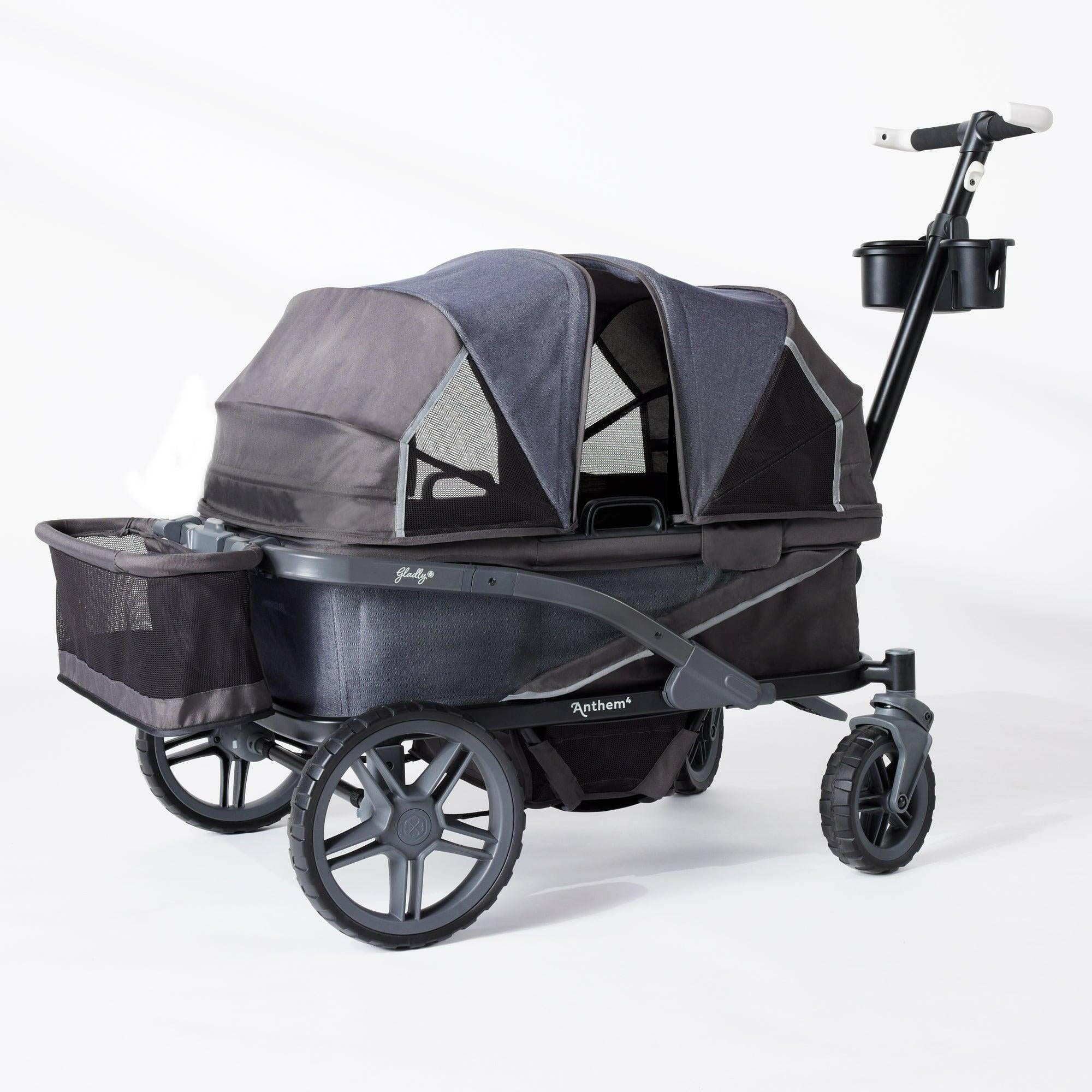 best wagon stroller for all terrain Anthem4™ Deluxe 4-seater All-Terrain Wagon Stroller in Graphite