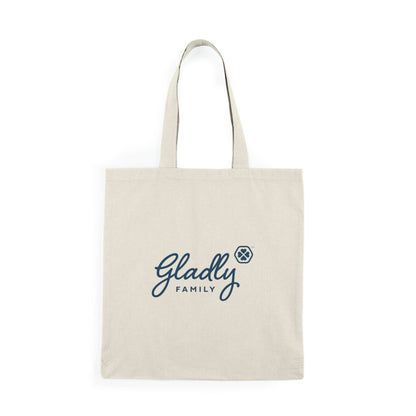 Enjoy Every Moment Natural Canvas Tote Bag - Gladly Family