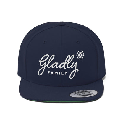 Gladly Family Unisex Flat Bill Hat - Gladly Family
