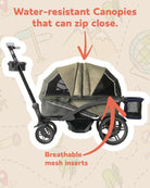 The Adventure Bundle: Anthem All-Terrain Stroller Wagon - Gladly Family