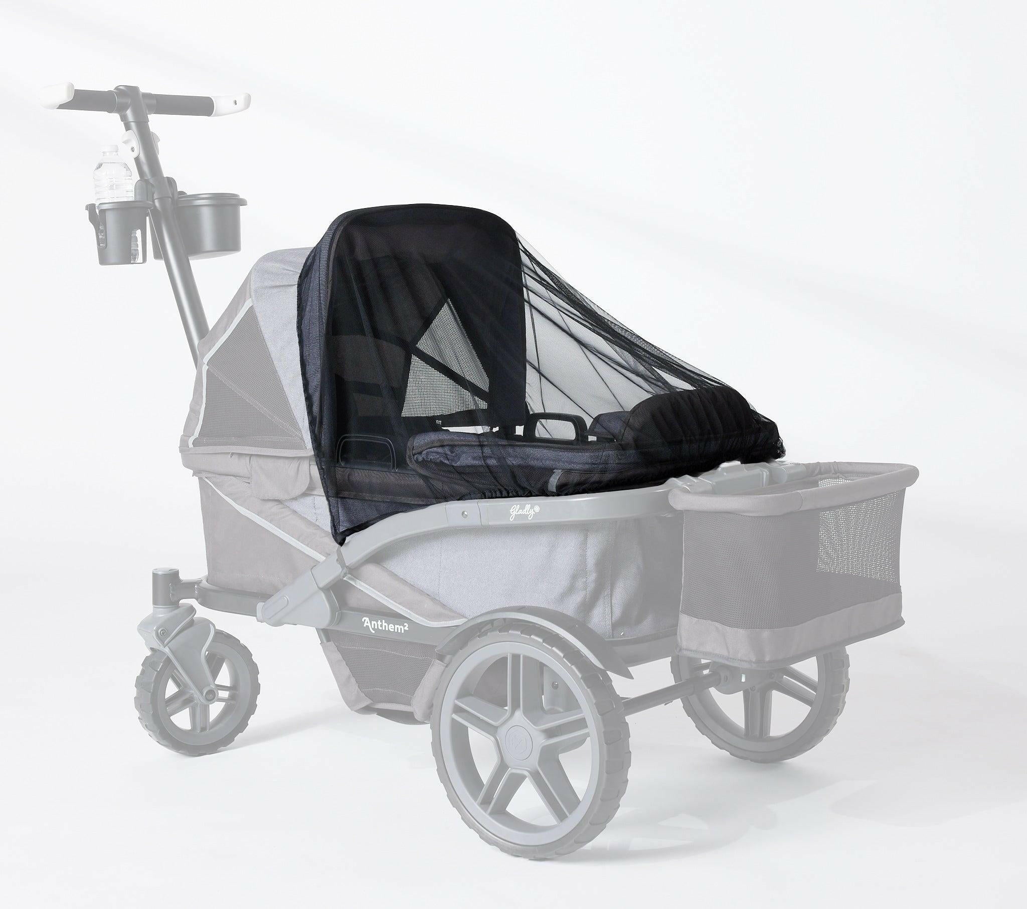 bug net for jogging stroller Gladly Family Anthem Mosquito Net for Wagon Stroller